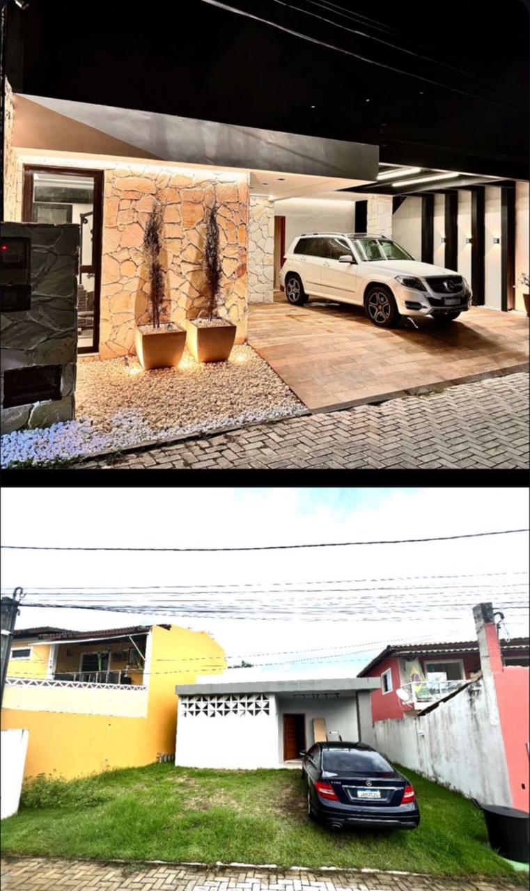 Antes e depois reforma residencial